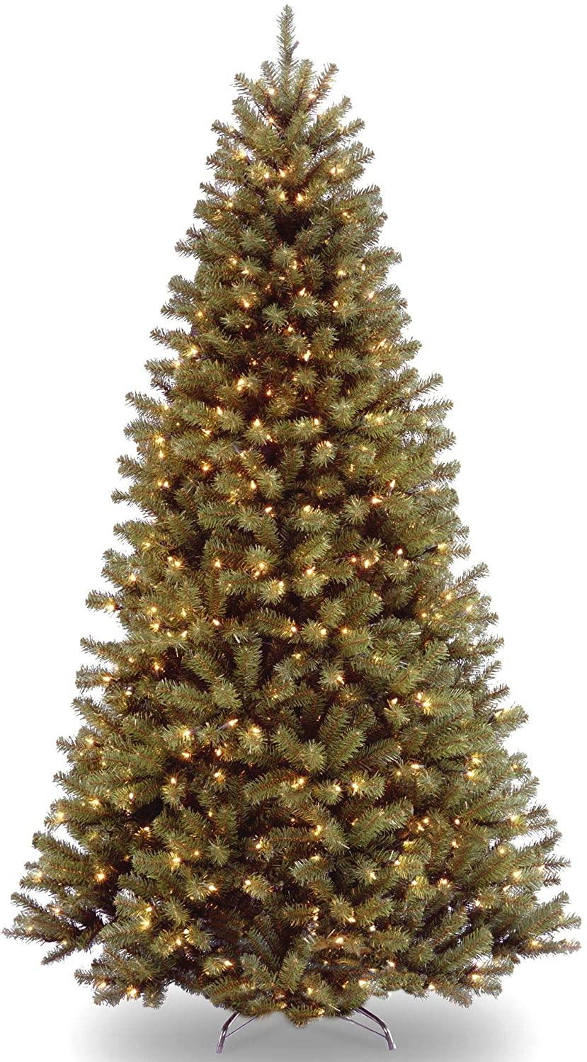 Joedot Pre-Lit North Valley Spruce Artificial Christmas Tree - Clear Lights (Green, 4.5-FEET)