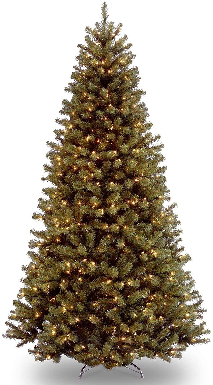 Joedot Pre-Lit North Valley Spruce Artificial Christmas Tree - Clear Lights (Green, 4.5-FEET)