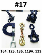 SET#17 AUTO BODY FRAME MACHINE 5 PIECE TOOL AND CLAMP SET SPECIAL PRICING