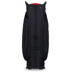 Titleist Cart 14 Lightweight Golf Bag, Black/Black/Red