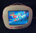 hello kitty  sanrio pink 13" vintage retro crt tv kt2114 a++ dvd clock radio