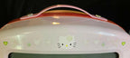 hello kitty  sanrio pink 13" vintage retro crt tv kt2114 a++ dvd clock radio