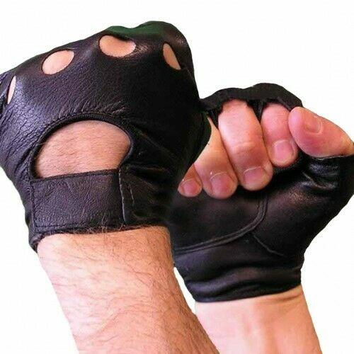 Weightlifting Gloves Mesh Back Leather Padded (WholeLot of 500)