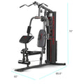Marcy MWM-990 150 Lb. Multifunctional Home Gym Station for Total Body Training