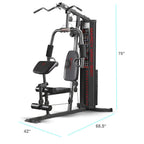 Marcy MWM-990 150 Lb. Multifunctional Home Gym Station for Total Body Training
