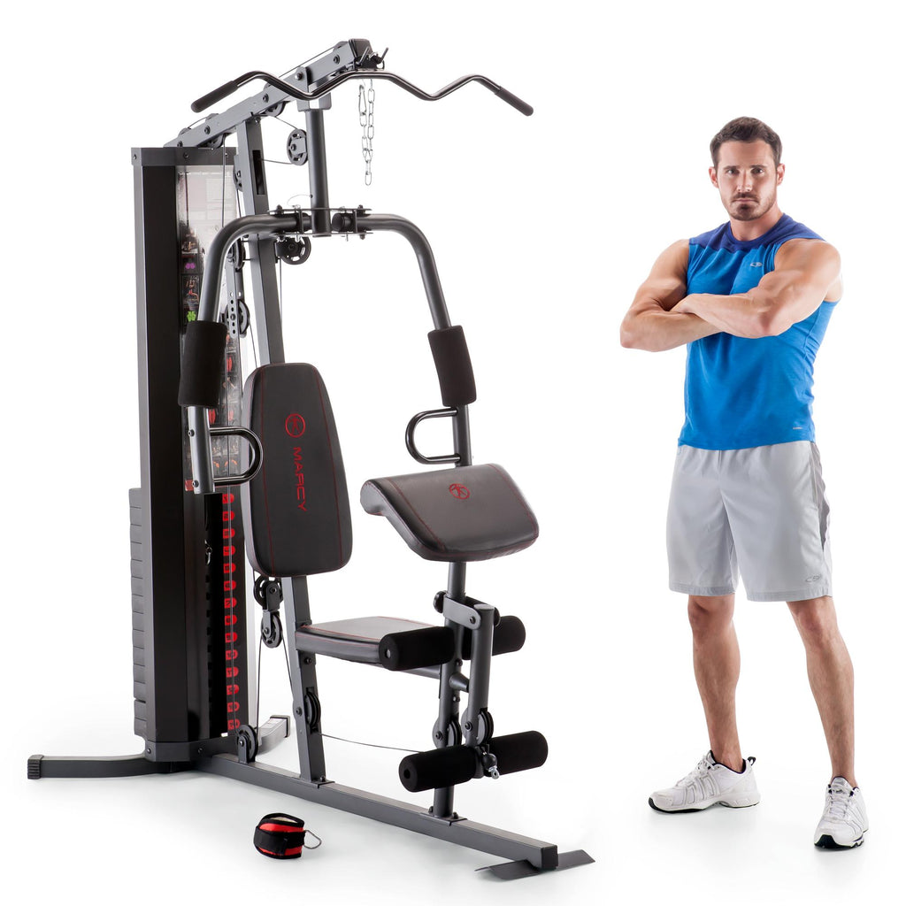 Marcy MWM-990 150 Lb. Multifunctional Home Gym Station for Total Body Training
