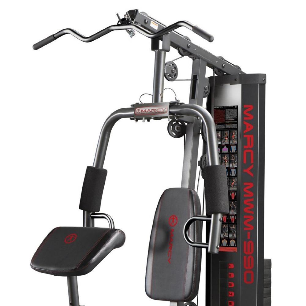 Marcy MWM-990 150 Lb. Multifunctional Home Gym Station for Total Body Training