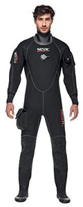 SEAC Mens Warmdry 4mm Neoprene Dry Suit, Black, 3X-Large (Model: 0060001009145A)