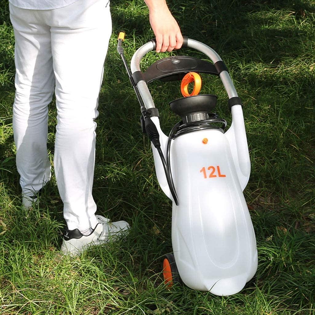 Xiaoli 12L Hand Push Pressure Sprayer Air Compression Pump Hand Pressure Sprayers Spray Bottle Spray Garden Accessories (Color : White)