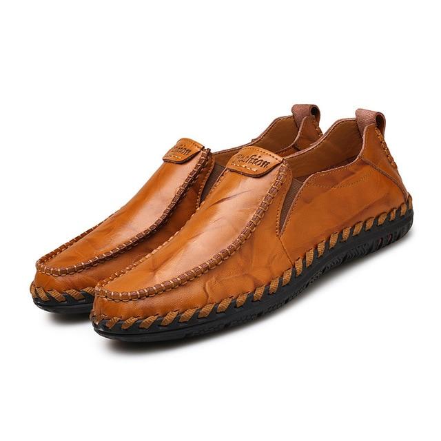 Shoes - New Fashion Men's Casual Leather Comfortable Shoes Loafers