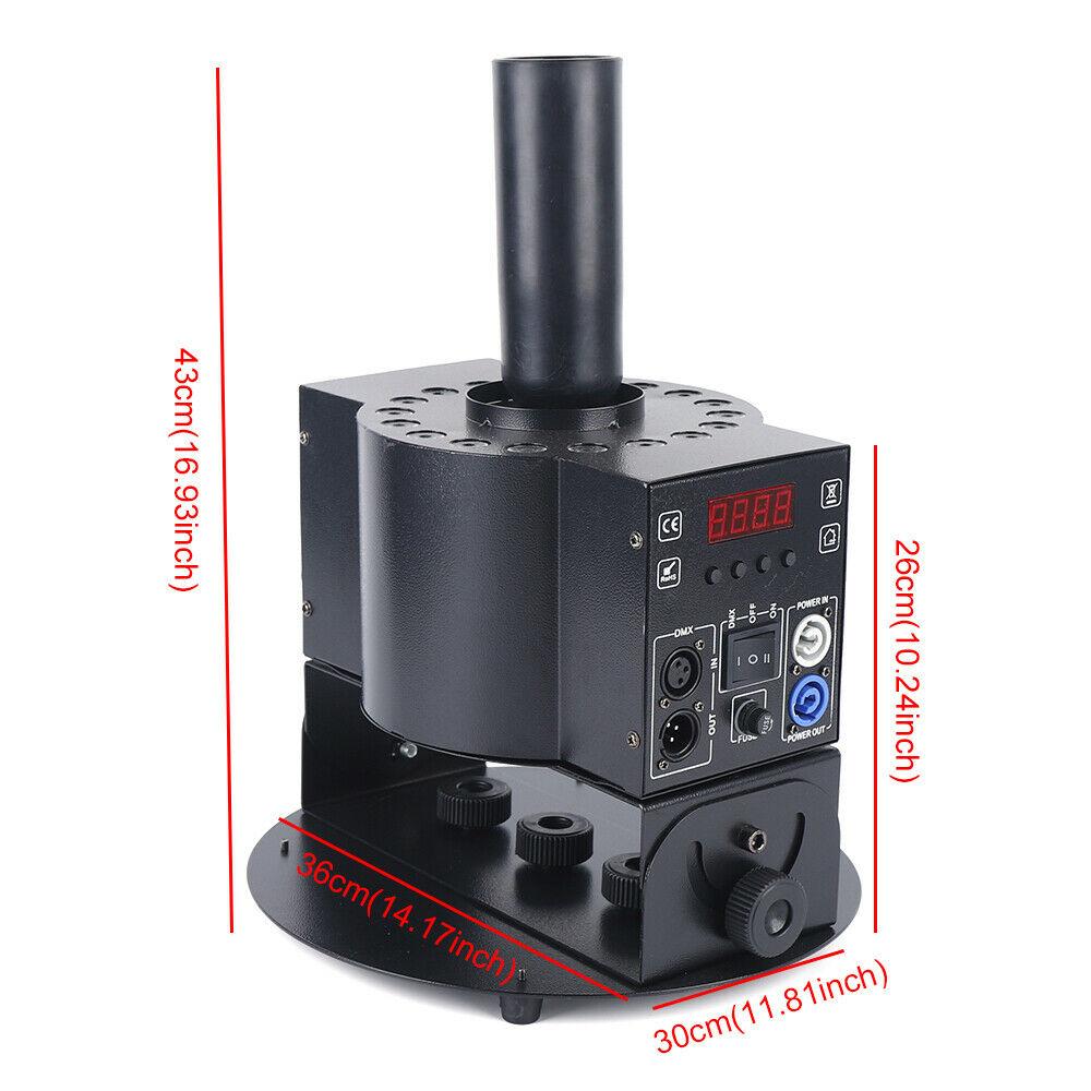 TFCFL 250W Single Pipe Angle Adjustable Fogger Machine DMX512 for Party Stage Shows