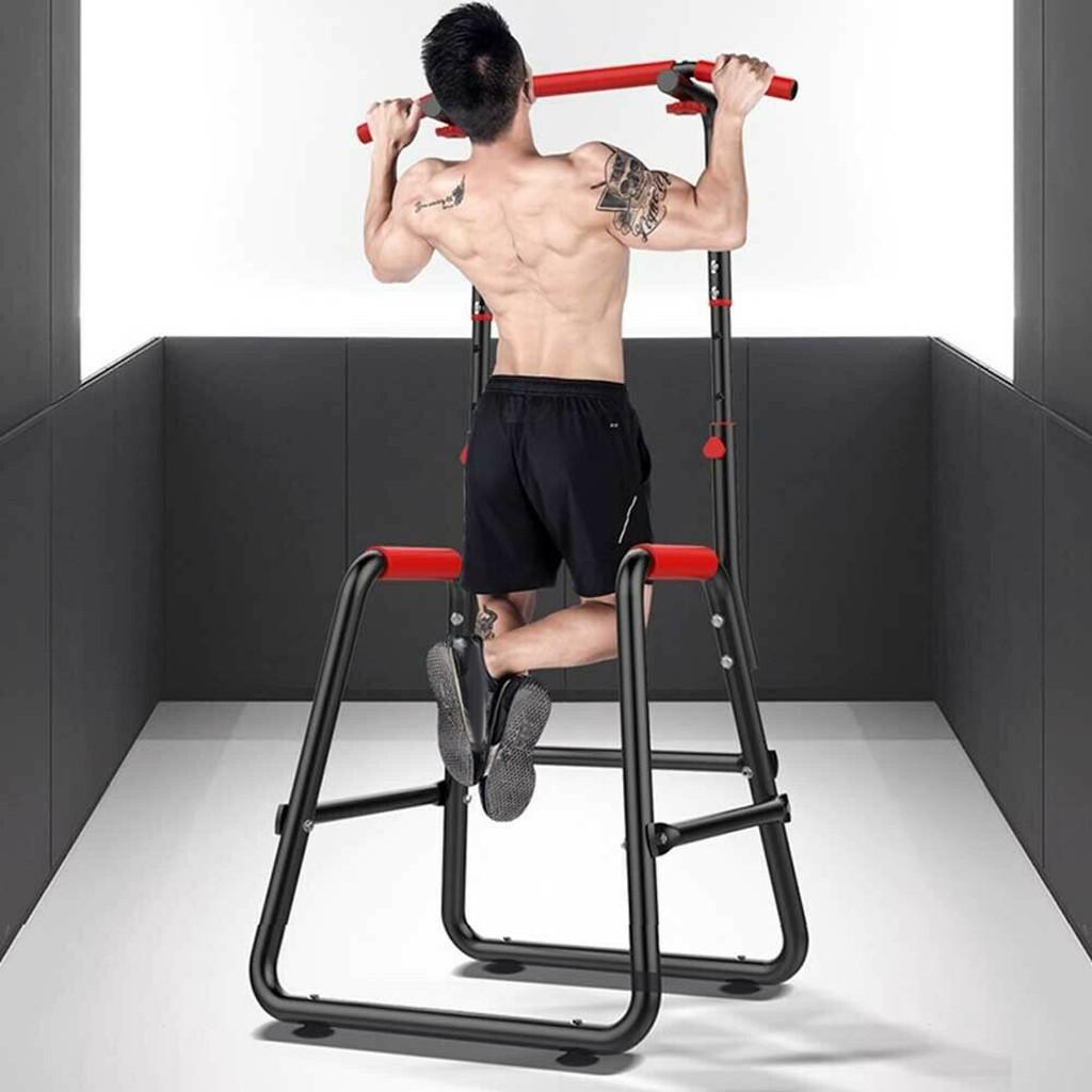 YOHOME PRODUCTS Adjustable Chin Up Stand Pull Up Bar Dip Power tower Home Gym Fitness Workout