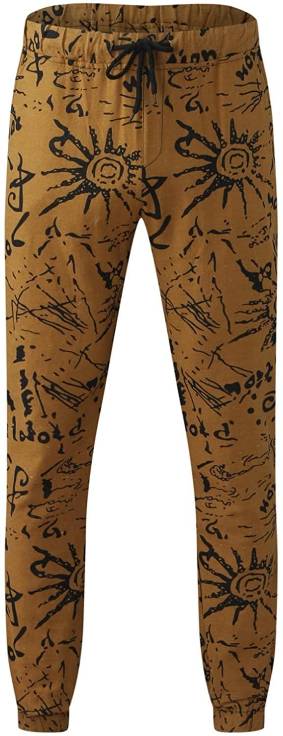 Men's Soft Jogger Pants Drawstring Pockets Lightweight Sweatpants