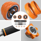 30KG Adjustable Dumbbells Fitness Barbell With OranRubber Ring