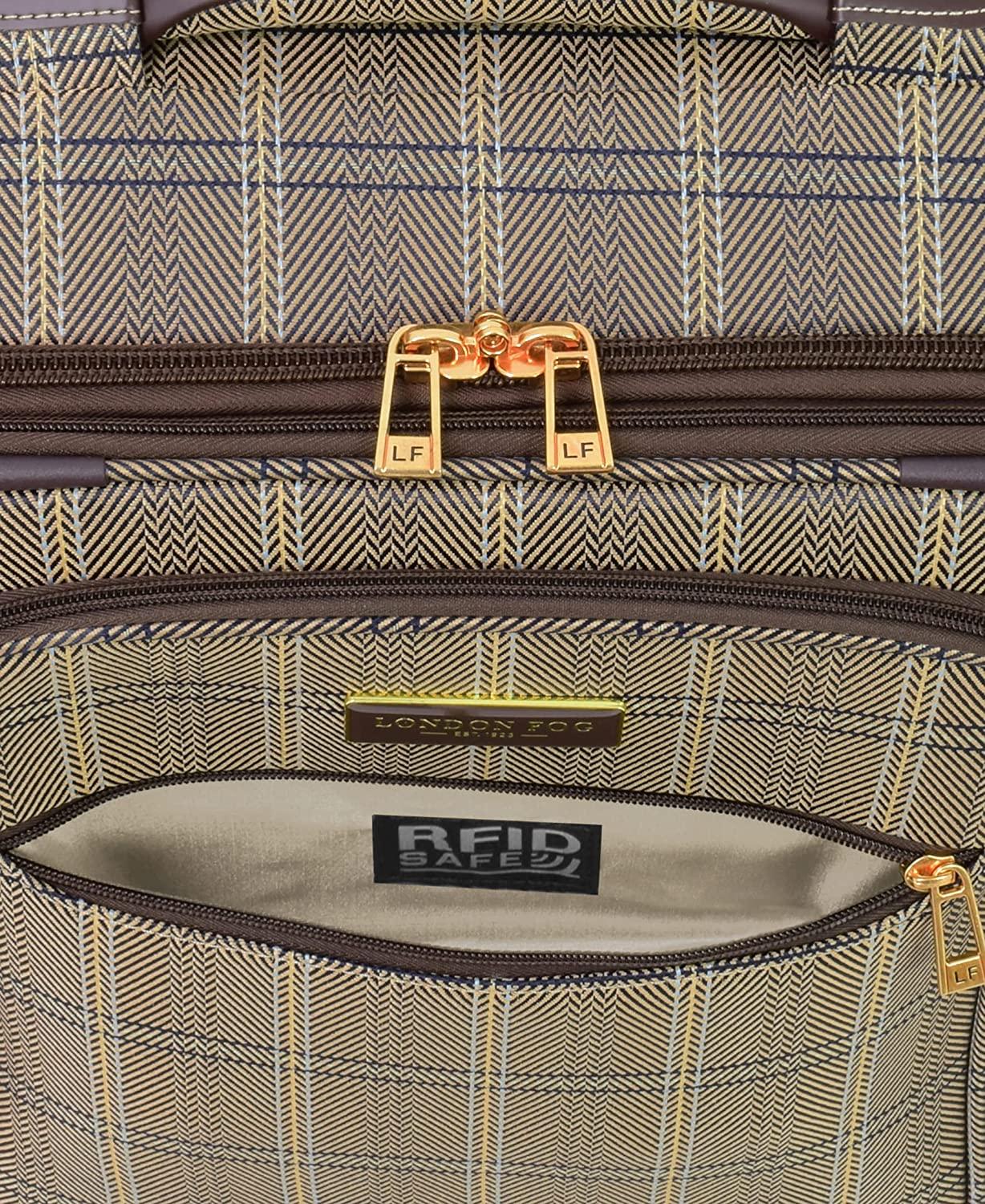 Brentwood II 4 Piece Set (with Under The Seat Bag), Cappuccino