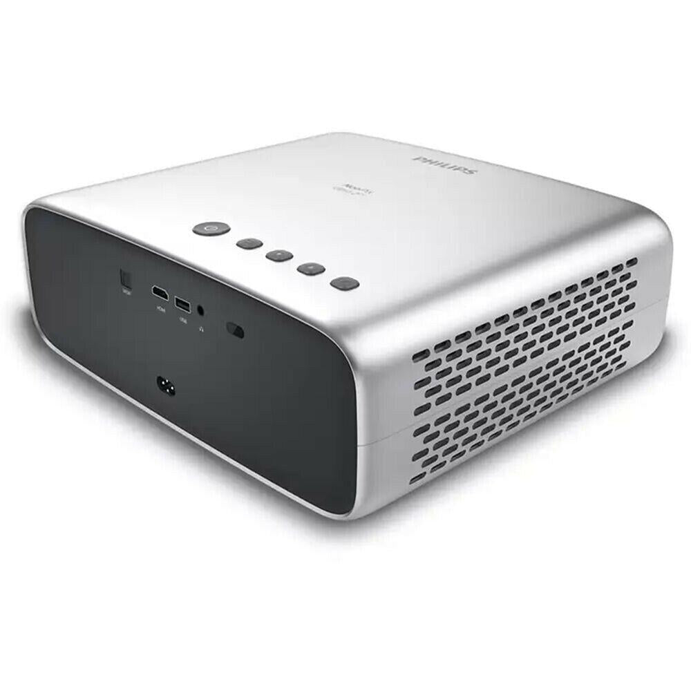 philips neopix ultra 2tv fhd smart home theater projector +120" projector screen