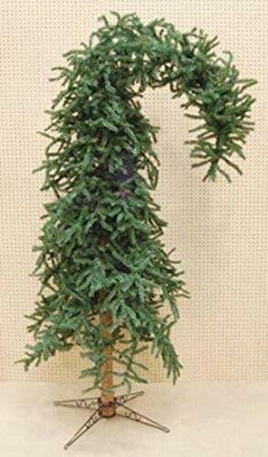 Grinch Style 10 ft Christmas Tree Bendable Top