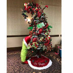 Grinch Style 10 ft Christmas Tree Bendable Top