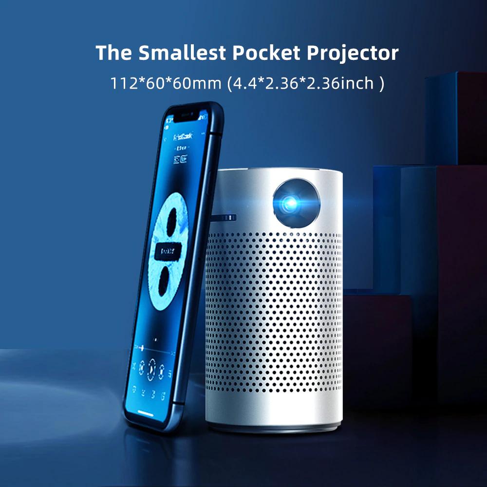 byintek ufo p7 pocket portable pico smart android wifi 1080p 4k tv laser mini le