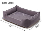 Petsbao Premium Orthopedic Dog Bed &amp; Lounwith Solid Memory Foam | Waterproof Liner | Washable Removable Cover | Superior Comfort to Ease Pain of Arthritis &amp; Hip Dysplasia