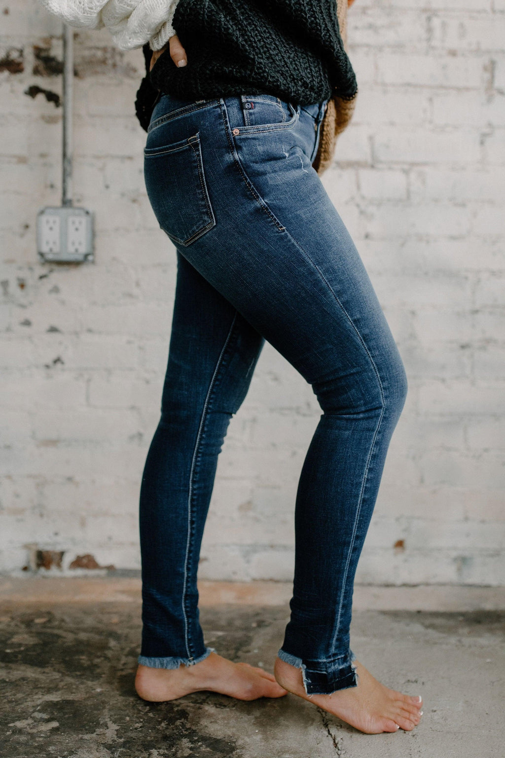 mid rise joyrich coxwold skinny jeans