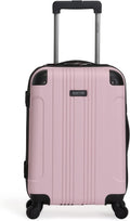 Out Of Bounds Luggage Collection Lightweight Durable Hardside 4-Wheel Spinner Travel Suitcase Bags, Blush, 20-Inch Carry On