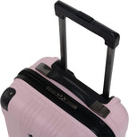 Out Of Bounds Luggage Collection Lightweight Durable Hardside 4-Wheel Spinner Travel Suitcase Bags, Blush, 20-Inch Carry On