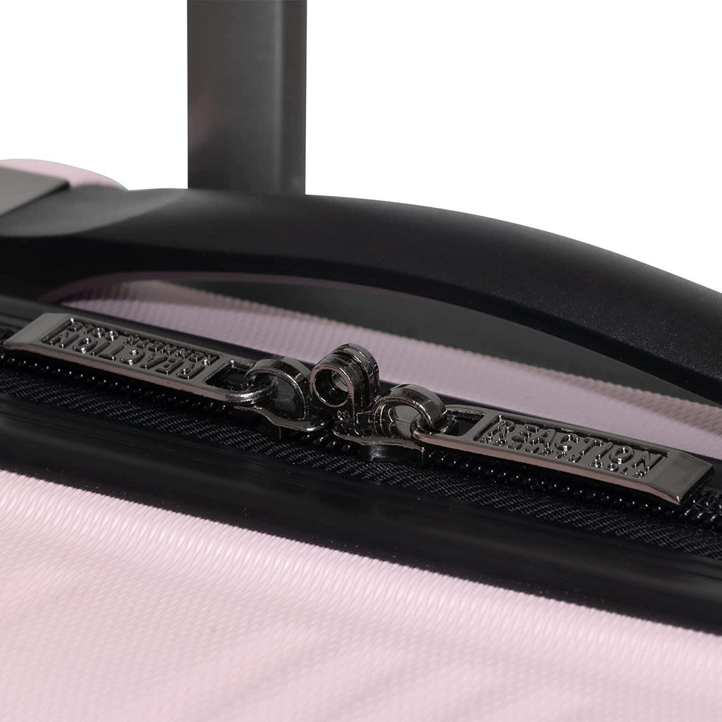 Out Of Bounds Luggage Collection Lightweight Durable Hardside 4-Wheel Spinner Travel Suitcase Bags, Blush, 20-Inch Carry On