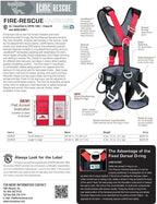 CMC Rescue 202822 Harness Fire-Rescue S/M