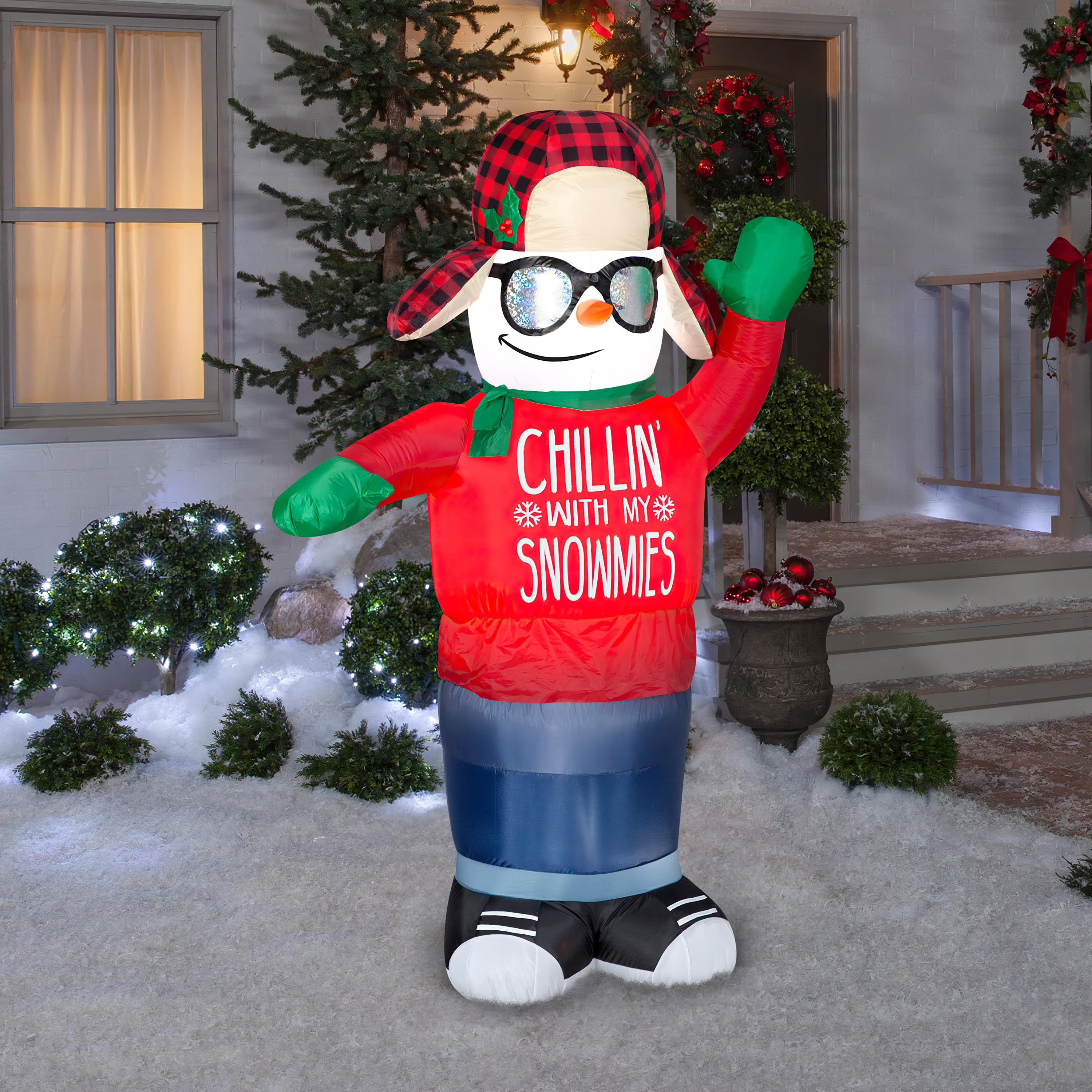 Gemmy Industries 266720 Airblown Inflatable Christmas Snowman