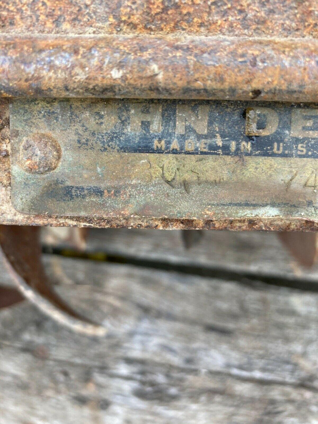 Vintage Snow Blower Attachment for Lawn Garden Tractor