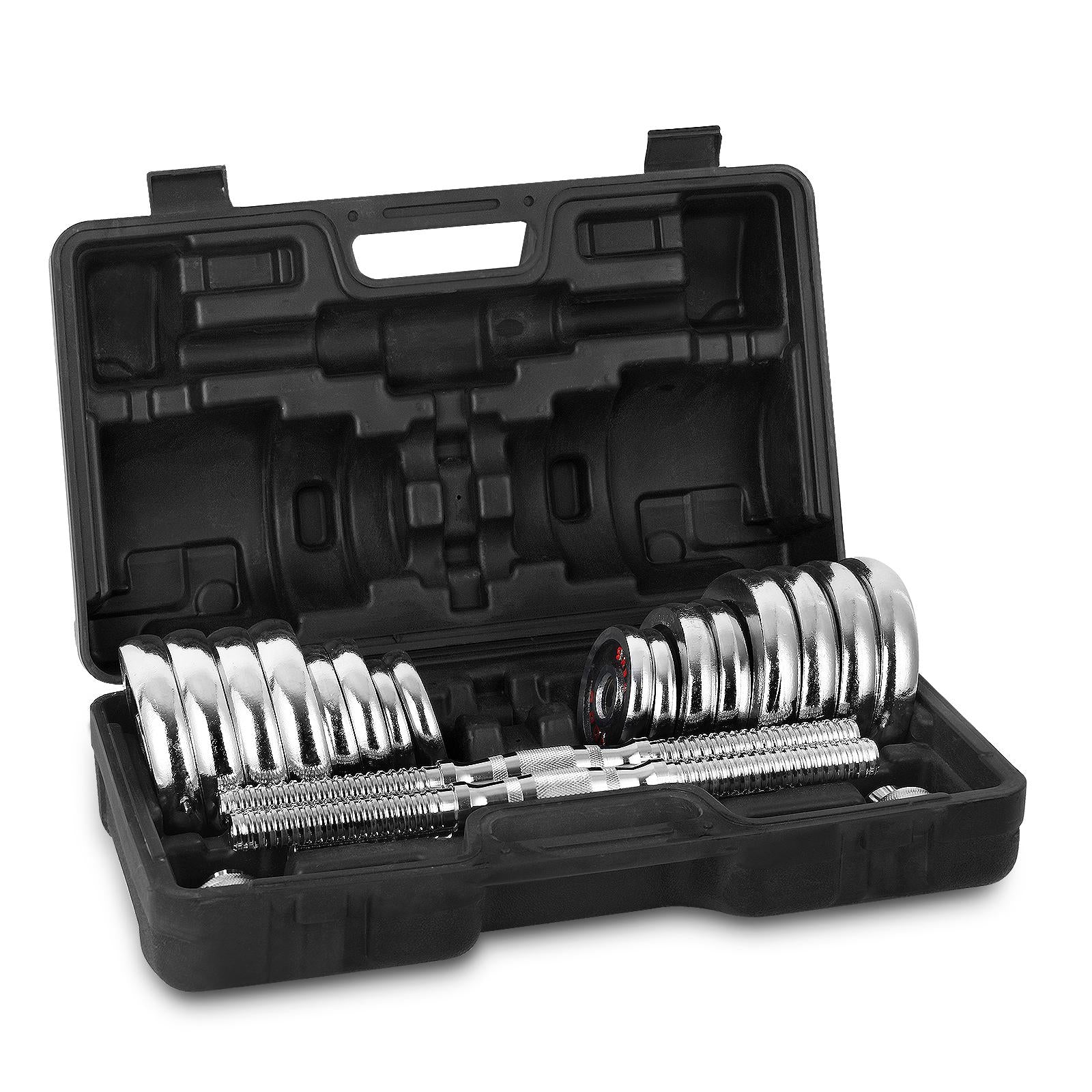 Adjustable Dumbbells Barbell Fitness Barbell Set Muscle Strength Equipment,66lbs/30kg