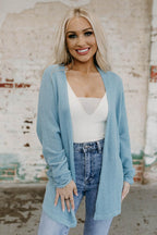waffle cardigan