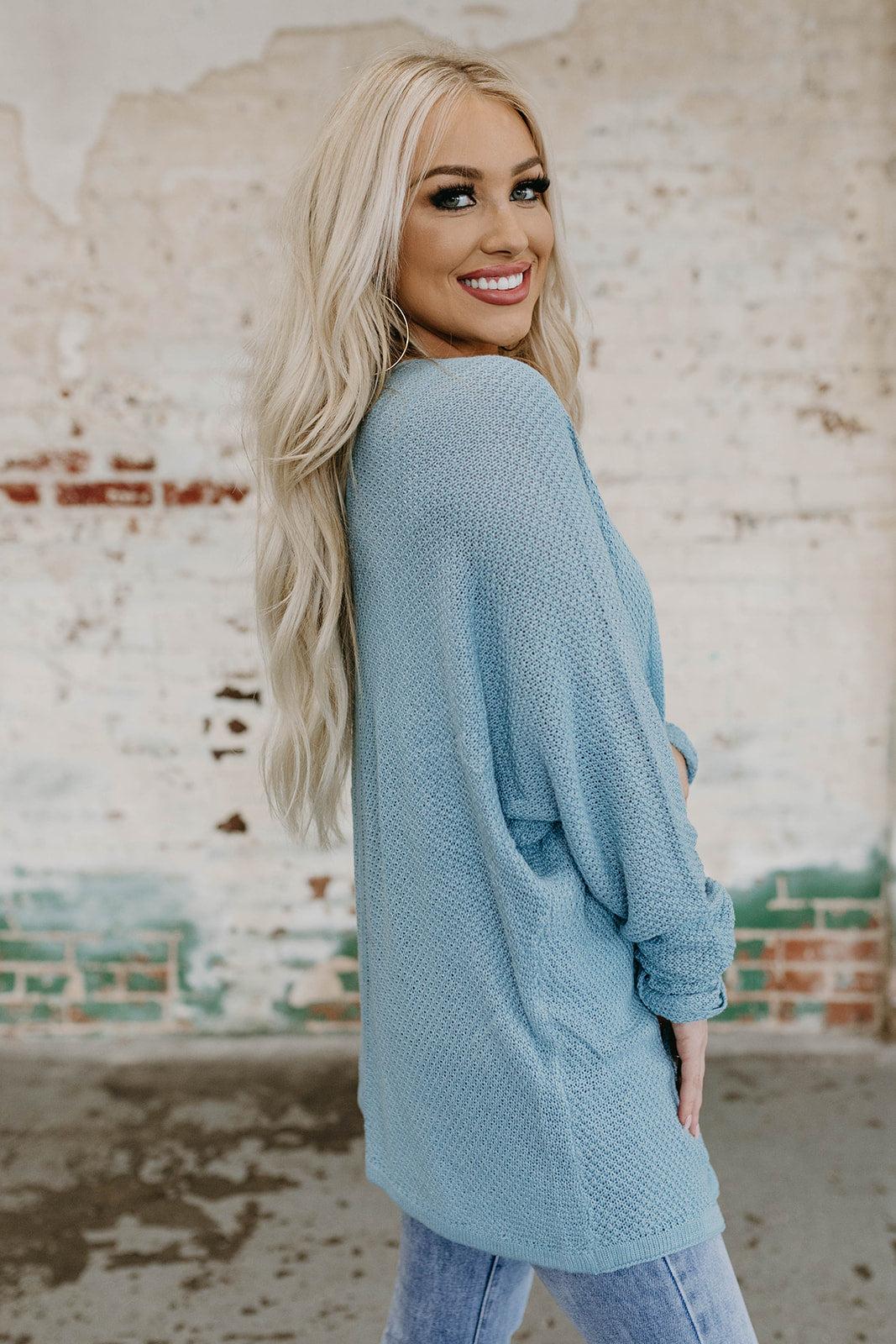 waffle cardigan