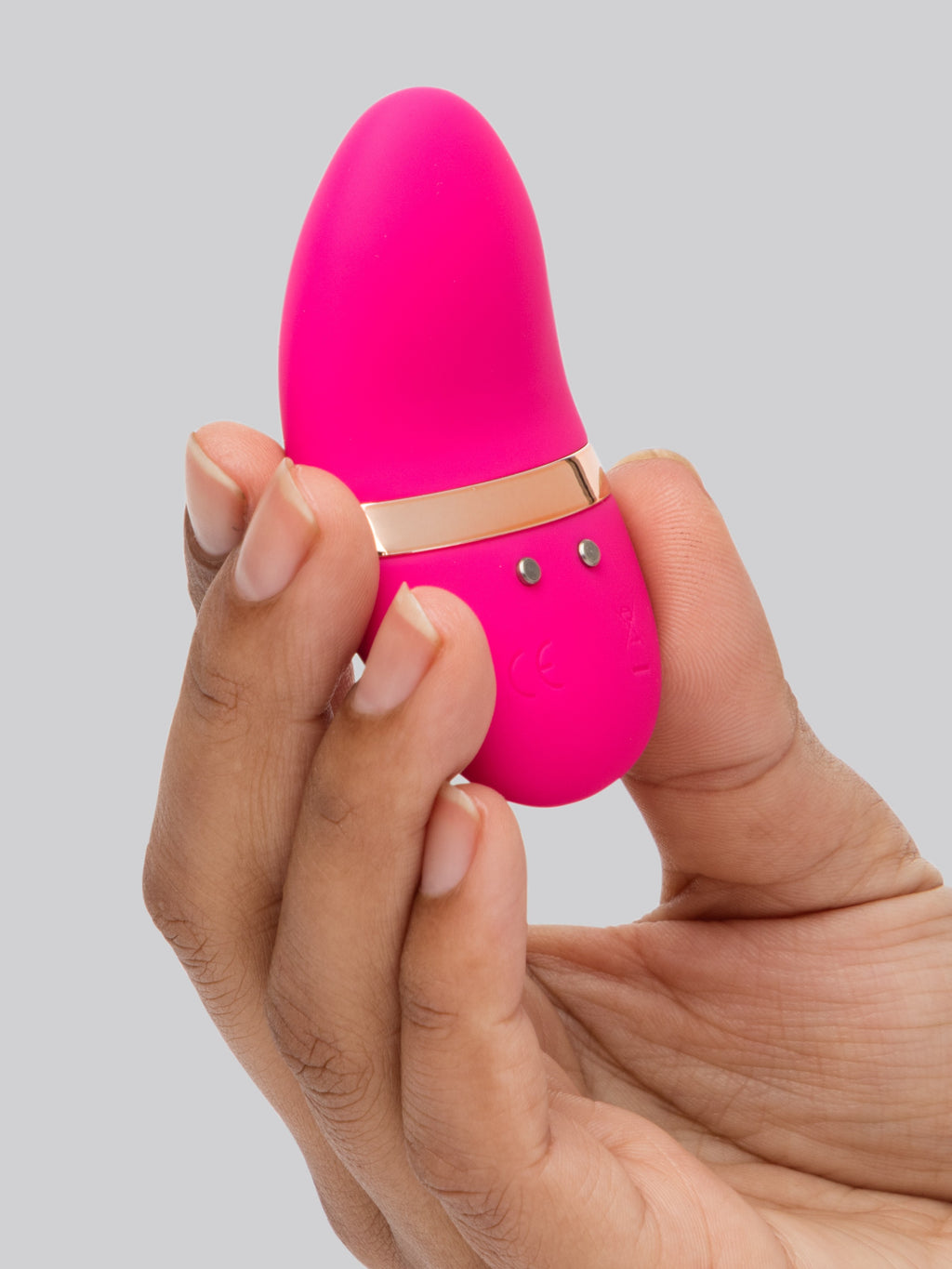 Lovehoney Rechargeable Clitoral Pebble Vibrator , Pink
