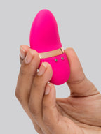 Lovehoney Rechargeable Clitoral Pebble Vibrator , Pink