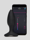 Lovense Hush 2 Small App Controlled Rechargeable Vibrating Butt Plug 4 Inch, Black