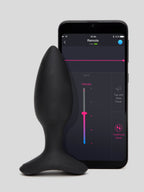 Lovense Hush 2 Small App Controlled Rechargeable Vibrating Butt Plug 4 Inch, Black