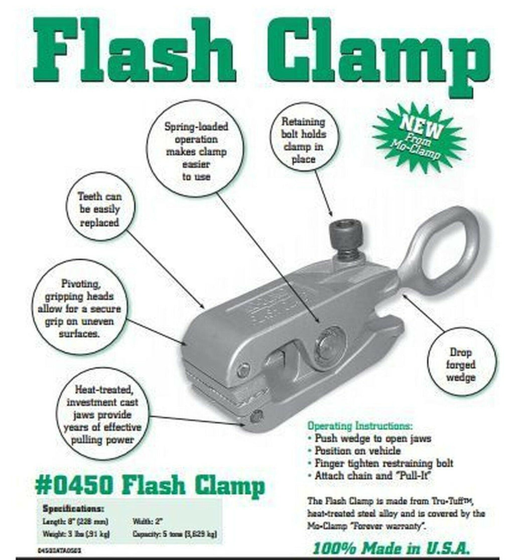 Moclamp 0450 Flash Clamp Mo Clamp Made in USA