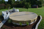 harris pool products ultimate solid above ground swimming pool winter cover