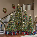 9 ft Sparkling Amelia Pine Christmas Tree