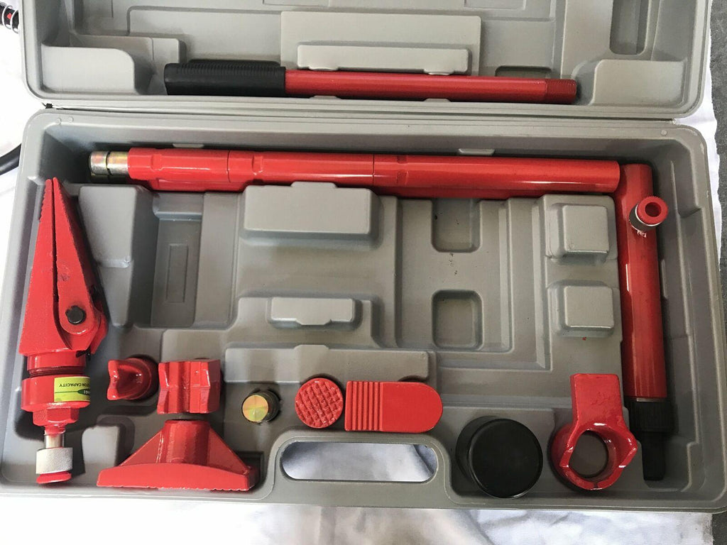 PRO 4 Ton Portable Powerful Hydraulic Jack Body Frame Steel Repairing Part US