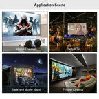 5000lms bt android wifi projector hd wireless airplay miracast for smartphone tv