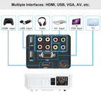 5000lms bt android wifi projector hd wireless airplay miracast for smartphone tv