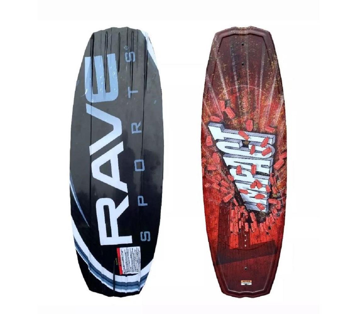 Rave Sports 02389 Jr. Impact 122cm Youth Wakeboard w/ Charger Bindings