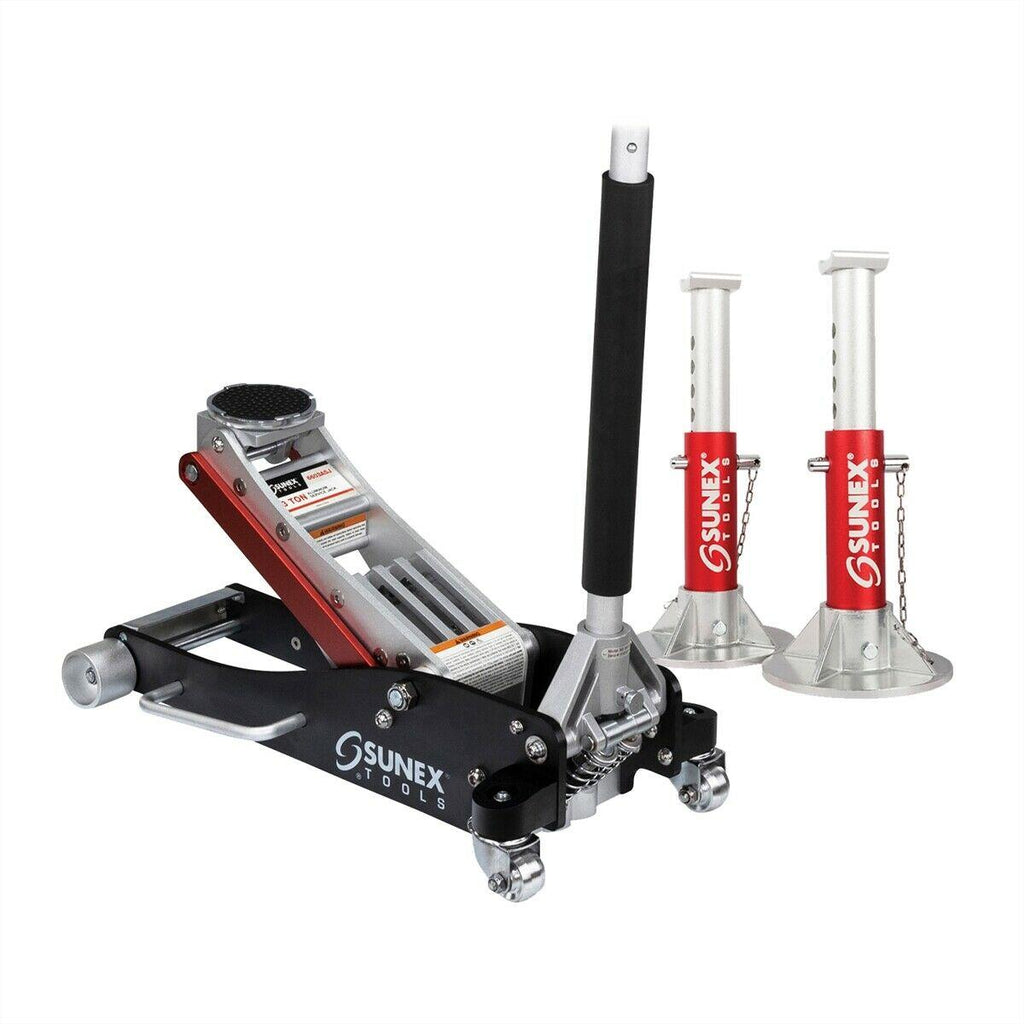 Sunex Tools 3 Ton Aluminum Jack Pack SUN6603ASJPK Brand New!