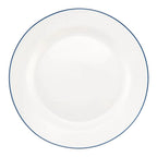 Basics Banded Line Navy Dinner Plate