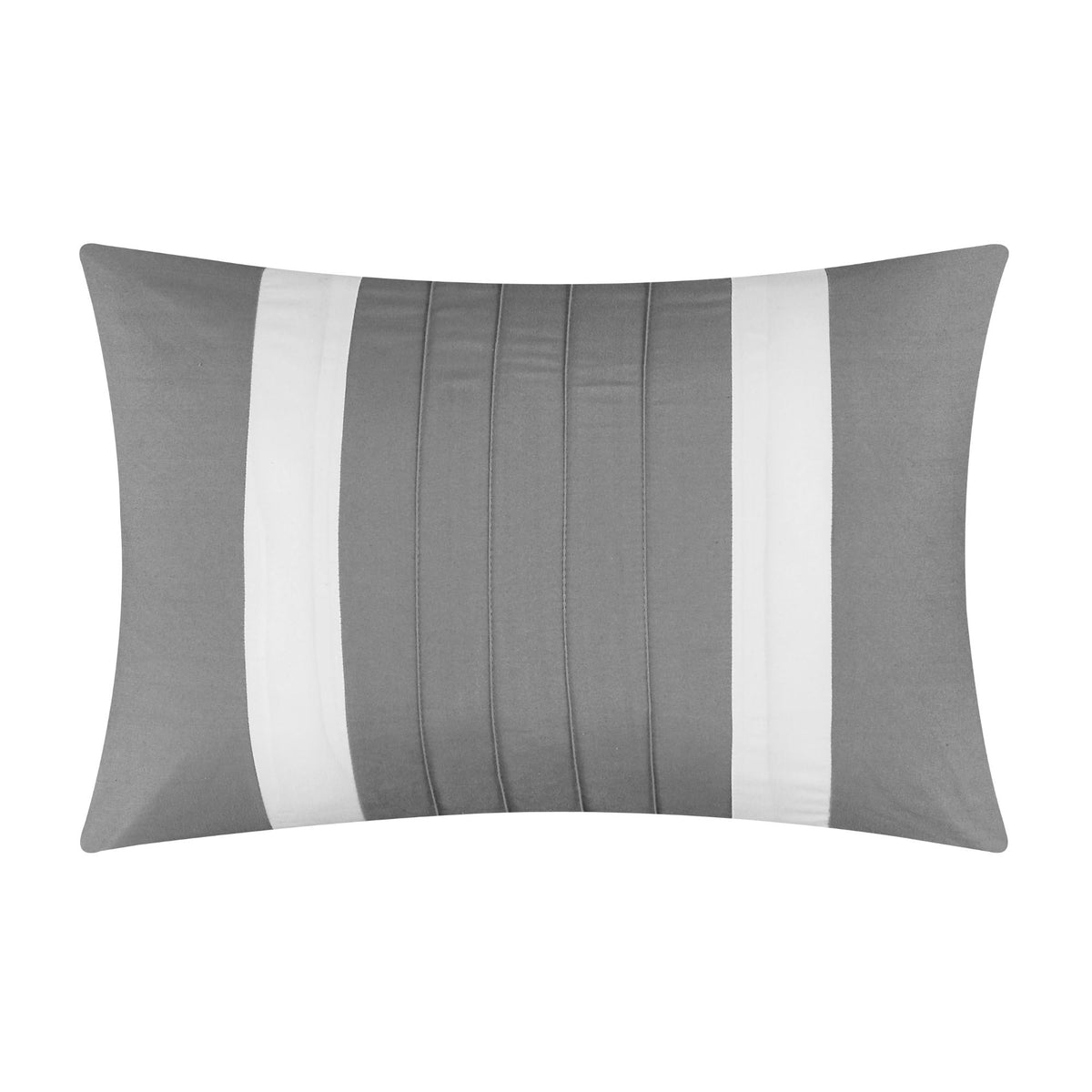 Chic Home Hortense Comforter And Quilt Set Hotel Collection  Fish Scale Pattern Bed In A Bag Grey, Twin - Twin