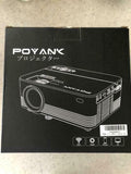 poyank data projector 4000lm wifi 1080p full hd 2 built-in speakers tp-01