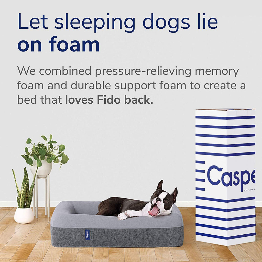 Casper Dog Bed, Plush Memory Foam